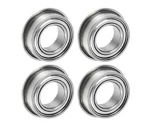 QUARKZMAN MF95ZZ Bride Bille Roulement 5x9x3mm Double Blindé Chrome Acier Bride Roulements, 4pcs