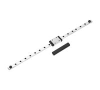 QUARKZMAN MGN7 Guide Linéaire Coulissant De 250mm Avec Chariot Coulissant MGN7H Et Mini Guide, Guidage Linéaire Pour Mini Machine De Gravure CNC Imprimante 3D