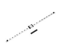 QUARKZMAN MGN7 Rail Guide Linéaire 300mm Avec MGN7C Bloc Coulissant Et Mini Guide, Rail De Guidage Linéaire Pour Mini Machine De Gravure CNC Imprimante 3D