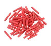 QUARKZMAN Mini Parchemins Vintage À Messages, 100Pcs 10 x 5cm Rouleaux De Souhaits Aléatoires Pour Anniversaire Fête Saint-Valentin, Rouge