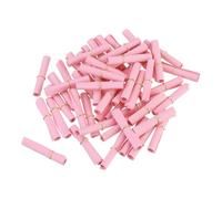 QUARKZMAN Mini Vintage Messages Paper Scrolls, 100Pcs 10 x 5cm Random Valentine Message Wish Paper Roll Pour Party Birthday, Pink