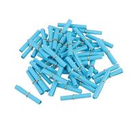 QUARKZMAN Mini Vintage Messages Paper Scrolls, 100Pcs 10 x 5cm Random Valentine Message Wish Paper Roll pour Party Birthday, Blue