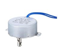 QUARKZMAN Moteur Synchrone Tyc-50 Petit 100-127V Ac 30-36Rpm Rotation de l'Arbre Cw/Ccw Moteur à Engrenages 4W, Rapport de Réduction de 0,8Kgf,cm pour Cheminée Électrique