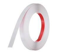 QUARKZMAN Moulure Blanche Autocollante, Ruban Miroir Adhsif 2 cm x 12 m, Bande Frontire PVC Flexible Pour Dcoration Murale Bordure Carrelage Plafond Sol Cadre Meuble