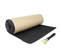 QUARKZMAN Mousse Isolation Phonique Voiture Isolant Thermique Capot Moteur 5mm Isolante 100 x 100cm (Rouleau)