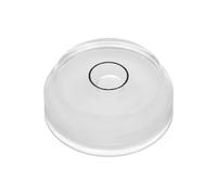QUARKZMAN Niveau à Bulle Rond 30x11mm Mini Niveaux à Bulle Circulaires à Bullseye pour Nivellement Trépied d'Appareil Photo Télescope Atelier Tourne-Disque Images Cadre, Blanc