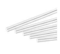 QUARKZMAN Pack de 10Pcs Aluminium Tige Ronde Pleine Diamètre 5mm Barre
