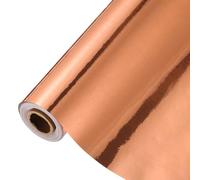 QUARKZMAN Papier Adhésif Brossé Or Rose 60 cm x 10 m Autocollant Style Métal Brossé Papier Peint Imperméable pour Plan De Travail DIY Cuisine Armoire Salle De Bain