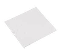QUARKZMAN Papier Résistant à L'Huile pour Pizza, 100Pcs 23x23cm Feuilles de Papier en Carton Ondulé à Une Couche pour Tapis de Pizza, Panier Alimentaire pour Pique-Nique, Festival (Blanc)