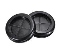QUARKZMAN Passe-Fil en Caoutchouc Rond Double Face Montage Diamètre 40 mm, Diamètre Intérieur 35 mm, pour la Protection des Fils, 4 Pièces