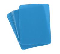 QUARKZMAN Patchs Thermocollants pour Réparation de Tissu de Vêtements 4.9"X3.7" pour Vêtements, Pantalons, Sacs, Réparation de Trous Et Décoration Lot de 18 (Bleu Ciel)