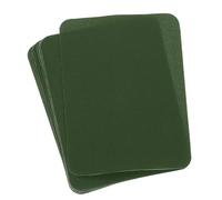 QUARKZMAN Patchs Thermocollants pour Réparation de Tissu de Vêtements 4,9"X3,7" pour Vêtements, Pantalons, Sacs, Réparation de Trous Et Décoration Lot de 10 (Vert Armée)