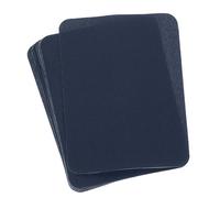 QUARKZMAN Patchs Thermocollants pour Réparation de Tissu de Vêtements, 4,9"X3,7", pour Vêtements, Pantalons, Sacs, Réparation de Trous Et Décoration, Lot de 10 (Bleu Marine)