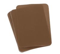 QUARKZMAN Patchs Thermocollants pour Réparation de Tissu de Vêtements, 4,9"X3,7", pour Vêtements, Pantalons, Sacs, Réparation de Trous Et Décoration, Lot de 10 (Camel)