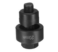 QUARKZMAN Perceuse À Tôle Perçage De Trou 20mm Acier À Roulement Noir | Coupe Précise Kit De Poinçonnage Manuel Avec Tige Hexagonale Externe Pour Metal Plate Sink Stainless Steel