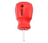 QUARKZMAN Petit Tournevis Hexagonal 4mm 80mm Longueur Acier S2 Tête Magnétique Métrique Mini Plat Tête Hexagonale Tournevis Avec Manche Antidérapant Pour Espaces Étroits, Argent