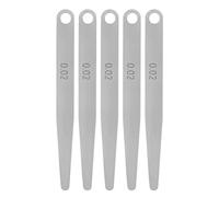 QUARKZMAN pièces Palpeur Jauge 0,02 mm Épaisseur Jauge 65 MN Acier Métrique Écart Mesure Outil, Lame Unique