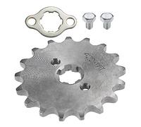 QUARKZMAN Pignon Avant 420 17 Dents 17mm 1pc Pour Moto Tout-Terrain