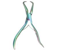 QUARKZMAN Pince À Extensions De Cheveux 5" En Acier Inoxydable Outil À Extensions De Cheveux Multifonction Pince À Micro-Links Pour Micro-Link Micro-Ring Feather Extension, Coloré