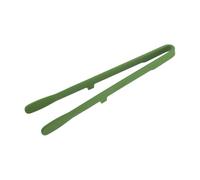 QUARKZMAN Pinces en silicone Longueur 265mm / 10,4 pouces Vert | Résistant à la chaleur, pour gril, barbecue, fondue, camping, service de salade, cuisson du pain