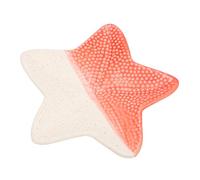 QUARKZMAN Plateau À Bijoux En Céramique, Plateau Coquillage Pour Femmes Clés Collier Anneau, Rose/Blanc