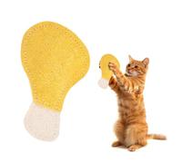 QUARKZMAN Play Item, Game Accessory Rempli De Cataire Résistant Aux Morsures, Durable Et Amusant, Play Item, Game Accessory À Mâcher pour Chat en Forme De Gros Pilon Rempli De Cataire (Jaune