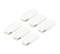QUARKZMAN Poids pour Cordon de Store 6pcs Chaîne à Perles 80mm Blanc | Accessoires pour Stores Romains Stores Verticaux et Stores Enrouleurs
