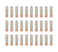 QUARKZMAN Pointes de contact MIG 15AK 30 Pièces 1mm M6 Cuivre