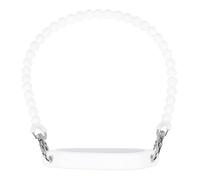 QUARKZMAN Porte-Bouteille d'Eau avec Sangle, Support de Gobelet en Silicone de 135 mm/5,3 Pouces pour Tasse à Café, Sac de Manchon de Bouteille d'Eau pour le Camping, la Marche, Blanc