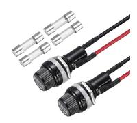 QUARKZMAN Porte-fusible à Montage sur Panneau 5x20mm 2 Ensembles