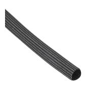 QUARKZMAN Protecteur de câble d'isolation, gaine en fibre de verre haute température 16.4Ft-5mm noir