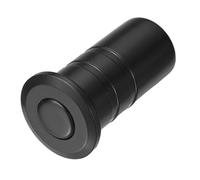 QUARKZMAN Protecteur De Poussière Pour Loquet De Porte 12mm/0.47", Inserts De Verrou Coulissant Sécurisé Anti-Poussière En Acier Inoxydable 304, Accessoires De Verrou À Cylindre, Noir