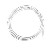 QUARKZMAN PU Transmission Courroie Polyuréthane Ronde Courroies 4mm Dia 3.3ft (1 Mètre) Longueur Lisse Surface Uréthane Ceinture pour Entraînement Transmission, Translucide