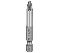 QUARKZMAN PZ2 Embout de tournevis à queue hexagonale de 1/4", longueur 50 mm/2", embouts hexagonaux magnétiques Phillips à fente en acier S2, embout de tournevis pour perceusess hexagonales