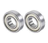 QUARKZMAN R8ZZ 1/2"x1-1/8"x5/16" Bille Roulements x 2PCS Chrome Acier pour Machines Outils et, [Double Scellé]