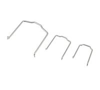 QUARKZMAN Radiateur Durite Agrafe Pour BMW E39 1 Ensemble | Couleur Argent, Matériau Métal, Taille S 31x22,4mm, Taille M 34,3x26mm, Taille L 47,3x46mm, Pour BMW E38, E60, E90, X5, E46