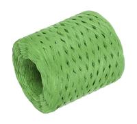 QUARKZMAN Raffia Paper Craft Rope Ribbon Packing Paper Rope 219 Yards Length Handmade Green Pour DIY Decoration Gift Packaging
