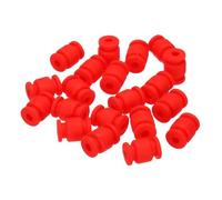 QUARKZMAN RC Boules en Caoutchouc Anti-Vibration pour Contrôleur de Vol F4 F7 Gimbal M3.5x13mm, Lot de 36, Accessoires de Drone Diy pour Modèles RC (Rouge)