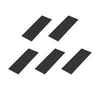 QUARKZMAN Rectangle Bloc De Graphite Disque Lingot Plaque D'Electrode En Graphite De Haute Purete 100x40x1mm Pour Fusion Coulage Electrolyse, Lot De 5