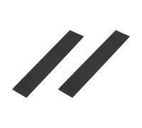 QUARKZMAN Rectangle Graphite Block Disk Ingot High Purity Graphite Electrode Plate Sheet 100x20x1mm Pour Melting Casting Electrolysis, Pack Of 2