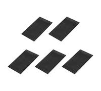 QUARKZMAN Rectangle Graphite Block Disk Ingot High Purity Graphite Electrode Plate Sheet 100x60x2mm Pour Melting Casting Electrolysis, Pack Of 5