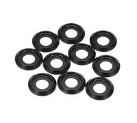 QUARKZMAN Rondelles Fraisées à Coupelle Conique M8, Diamètre Du Trou 8 mm/0,31"Joints en Aluminium Joint de Rondelle de Tête de Coupelle pour Vis Rc/Fpv/Pc/Drone, Paquet de 10 (Noir)