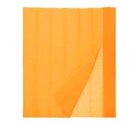 QUARKZMAN Rouleau De Papier Crêpe 3.3ft Long 20 Inch Large Pour Wedding Ceremony Various Large Festivals Decoration, Orange Yellow
