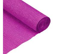 QUARKZMAN Rouleau de Papier Crépon 210cm de Long 50cm de Large Papier Crepon pour la Cérémonie de Mariage, Diverses Grandes Décorations de Festivals, Rose Rouge
