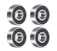 QUARKZMAN Roulement à Billes à Gorge Profonde 1614-2Rs, 4Pcs 16mm X 29mm X 10mm en Acier au Chrome au Carbone Z2 Roulement à Double Étanchéité en CaoutchoUC (P6)