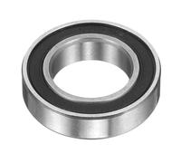 QUARKZMAN Roulements à Billes à Gorge Profonde 6801-2RS, Roulements Rigides à Bille en Hybrides Céramique 12x21x5mm, Billes en Nitrure de Silicium Si3N4 Anneaux en Acier pour Moteur (ABEC5)
