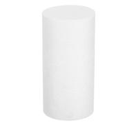 QUARKZMAN Round Foam Cake Dummy, 4"x 8" White Fake Cake Circles Dummies Decorating Display for Wedding Birthday Party Cakes Decoration Crafts and Window Displays