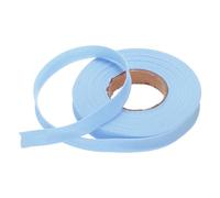 QUARKZMAN Ruban de Biais Continu en Polyester 12mm Sangle pour le Sac, le Tapissier la Couture, l'Assemblage, le Matelassage, l'Ourlet, la Reliure d'Artisanat (Bleu Clair 10 Yards)