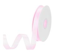 QUARKZMAN Ruban Satin Rose Clair 15mm 33 Yard(30M) Ruban Cadeau Gros-Grain Fin et Solide en Soie pour Bouquet de Mariage, pour Emballage Cadeau de Saint-Valentin, Nœuds de Boîte à Gâteaux