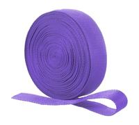 QUARKZMAN Sangle en Nylon, 22 Verges x 1-1/2" Bande Plate en Polypropylène pour Couverture Solaire De Piscine, Réparation Bricolage Artisanat (Violet)